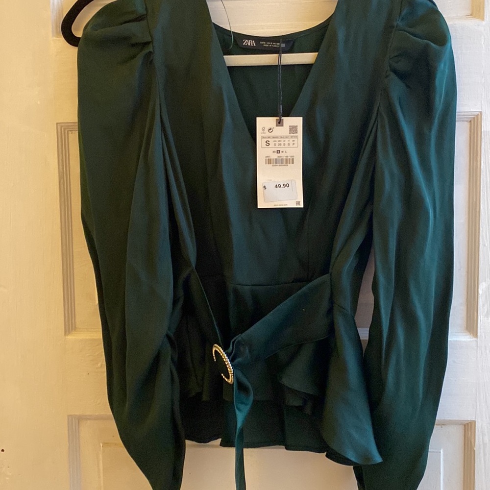 Zara Polyester Top - Picture 2 of 4